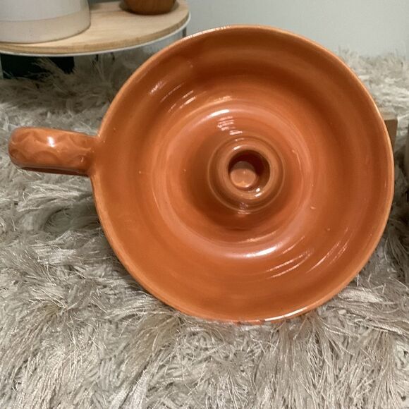 Shawnee Pottery Candleholders Vintage Pair - Picture 6 of 16